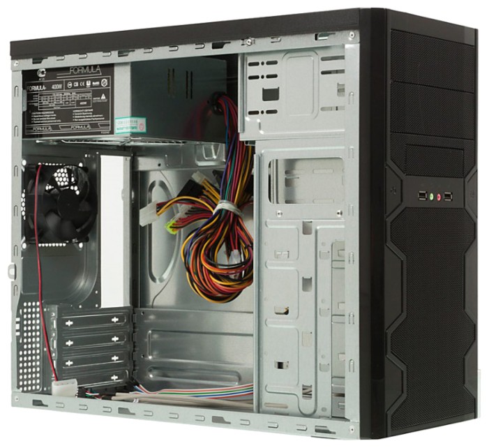 Корпус Formula FM-606D 400W Black (#3)