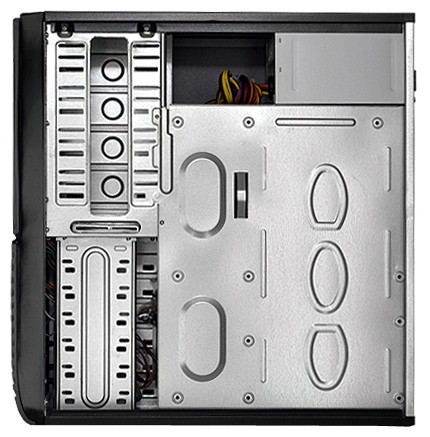 Корпус FOX 5827BR 450W Black/red (#4)