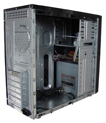 Корпус FOX 6811BR 430W Black/red (#4)