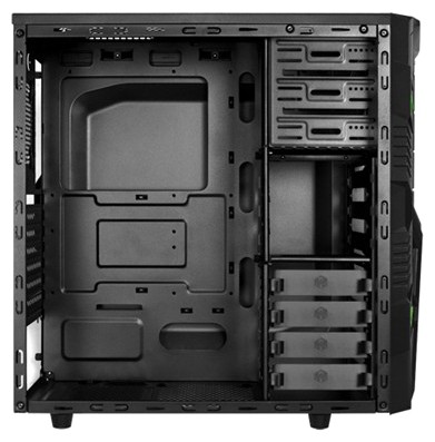 Корпус Gembird CCC-GJ-002 w/o PSU Black (#4)