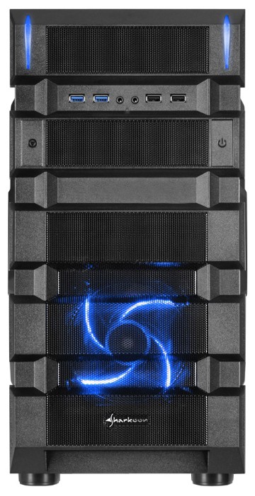 Корпус Sharkoon BD28 Blue Edition (#2)