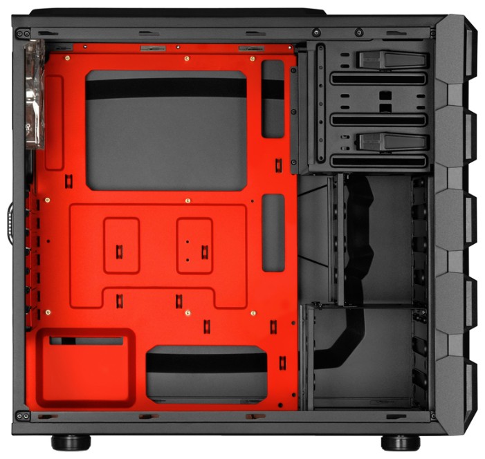 Корпус Sharkoon BD28 Red Edition (#4)