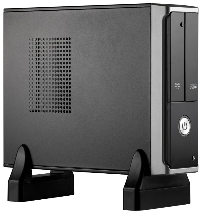 Корпус Exegate MI-205 350W Black/silver (#2)