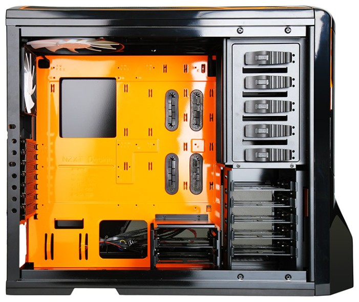 Корпус NZXT Phantom Black/orange (#4)
