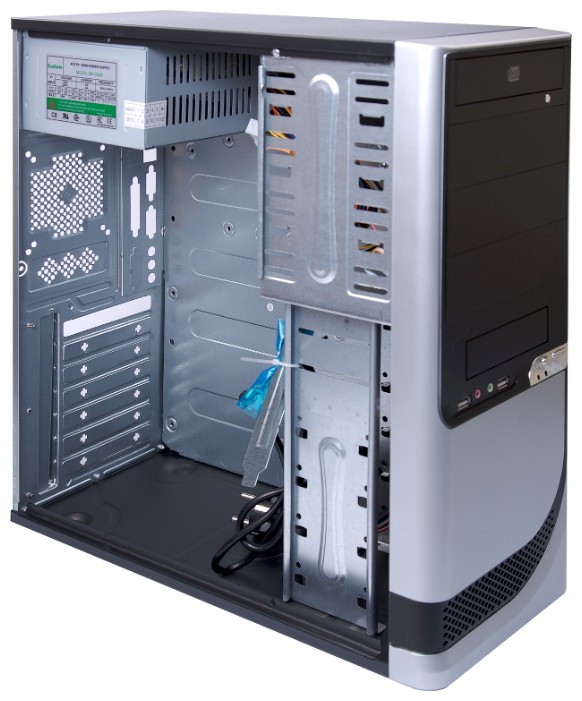 Корпус Exegate CP-633 450W Black/silver (#3)