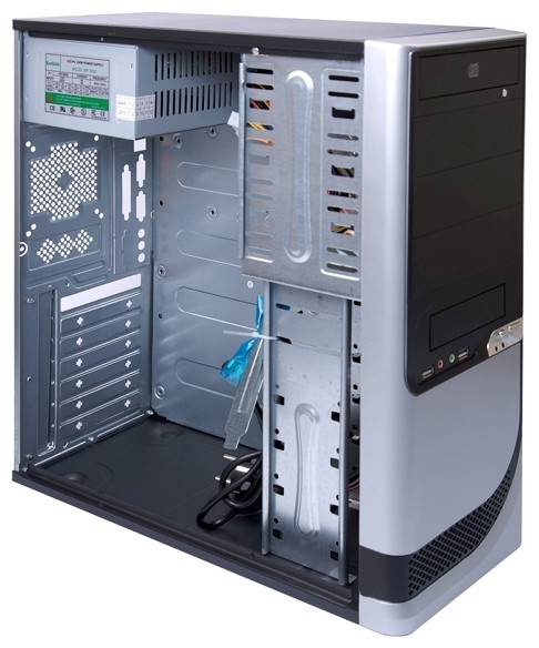 Корпус Exegate CP-633 500W Black/silver (#3)