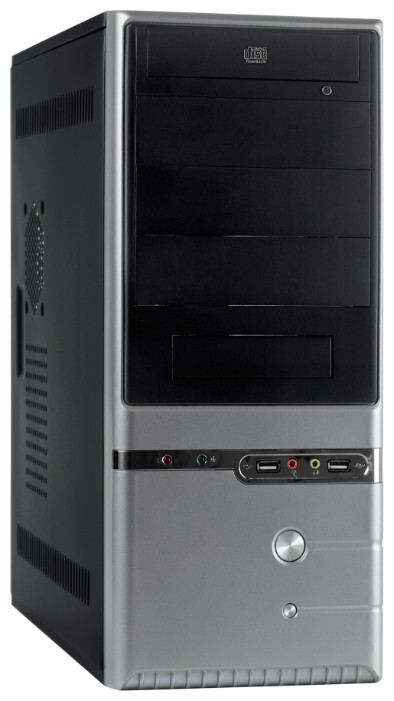 Корпус Exegate CP-8126 500W Black/silver (#2)