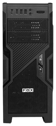 Корпус FOX 9605BK 550W Black (#2)
