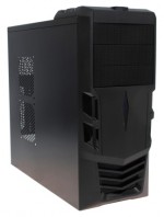 Корпус BOOST F6-R w/o PSU Black/red