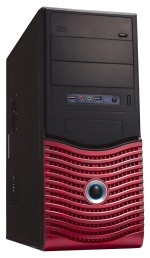 Корпус FOX 5827BR 450W Black/red