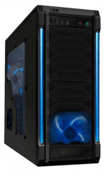 Корпус FOX 8825BK w/o PSU Black