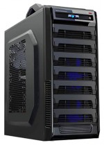 Корпус FOX 9527 w/o PSU Black