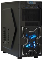 Корпус BoxIT 4701BU w/o PSU Black
