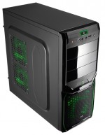 Корпус AeroCool V3X Advance Evil Green Edition 700W Black