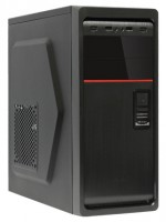 Корпус BoxIT 3304BR 450w Black/red