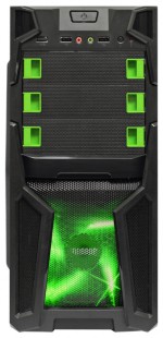 BoxIT 3401BG w/o PSU Black/green (#2)