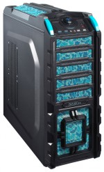 Корпус Delux DLC-MZ407 Black/blue