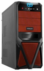 Корпус CROWN CMC-SM161 w/o PSU Black/orange