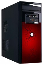 Корпус LogicPower 8832 w/o PSU Black/red