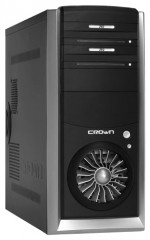 Корпус CROWN CMC-D22 w/o PSU Black/silver