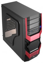 Корпус AeroCool Cyclops Advance Red