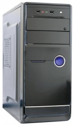Корпус Trin U208 BK-BK-BK 400W