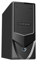 Корпус Gembird CCC-P4-UPS1 w/o PSU Black