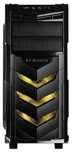 RaidMAX Vortex V4 w/o PSU Black/yellow (#2)