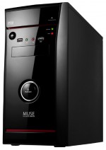 Корпус GMC Muse w/o PSU Black
