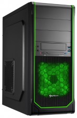 Корпус Sharkoon VS3-V Green