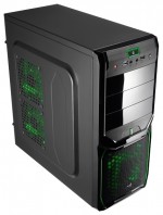 Корпус AeroCool V3X Advance Evil Green Edition 650W Black