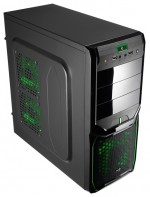 Корпус AeroCool V3X Evil Green Edition 500W Black