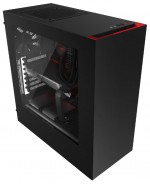 Корпус NZXT S340 Black/red