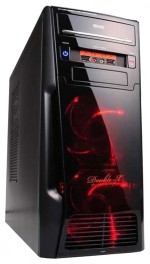 Корпус GMC Double-X w/o PSU Black