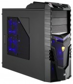 Корпус AeroCool X-Warrior Black Edition Black