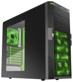 Корпус Sharkoon T9 Value Black/green