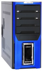 Корпус CROWN CMC-D28 500W Black/blue