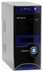 Корпус CROWN CMC-42 500W Black/blue
