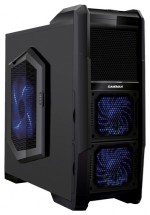 Корпус FOX 9901-1 w/o PSU Black/blue
