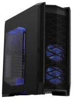 Корпус FOX 9902-1 w/o PSU Black/blue