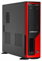 Корпус CROWN CM-MC-01 450W Black/red