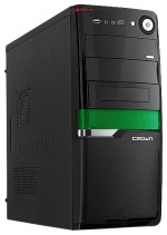 Корпус CROWN CMC-SM160 400W Black/green