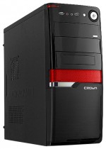 Корпус CROWN CMC-SM160 400W Black/red