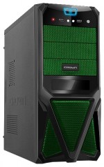 Корпус CROWN CMC-SM161 400W Black/green