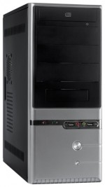 Корпус Exegate CP-8126 350W Black/silver
