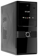 Корпус Delux DLC-SP608 w/o PSU Black
