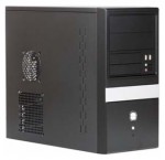 Корпус 3Cott 5004 450W Black/silver