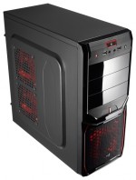 Корпус AeroCool V3X Devil Red Edition 600W Black