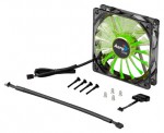Кулер AeroCool Shark Fan Evil Green Edition 12cm