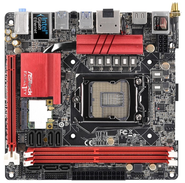 Материнская плата ASRock Fatal1ty Z170 Gaming-ITX/ac